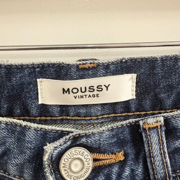 Moussy Vintage High Rise Skinny Ankle Size 24 Distressed - Picture 4 of 4